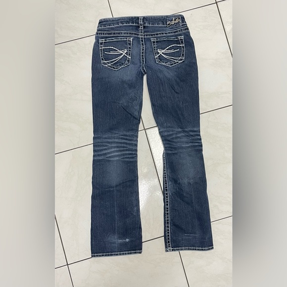 SILVER Jeans AIKO bootcut size 28W - Picture 2 of 6